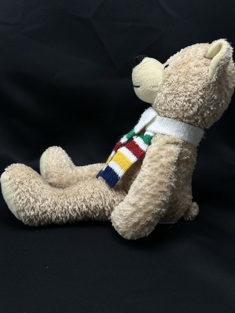 Vintage Hudson's Bay Company Plush Teddy Bear 14" HBC Toy With Scarf 2002 *Read* - Picture 6 of 10